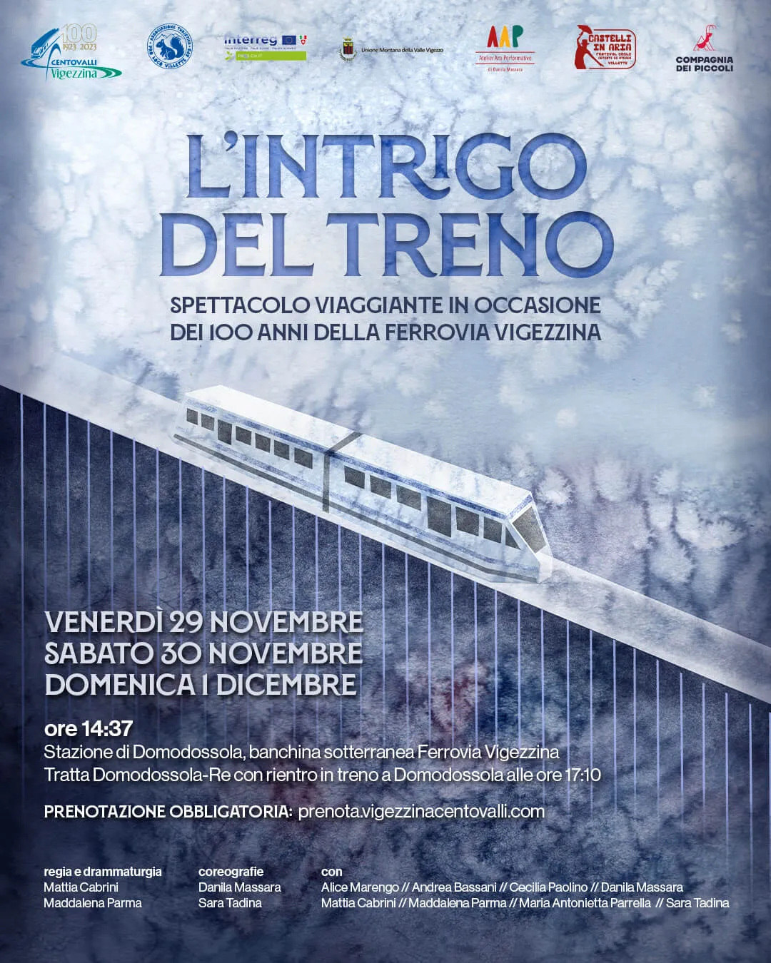 Locandina de L'intrigo del treno.